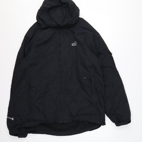 Peter Storm Men's Black XL Waterproof Hooded Parka Jacket