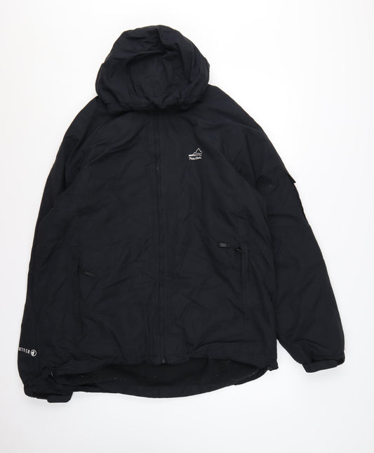 Peter Storm Men's Black XL Waterproof Hooded Parka Jacket