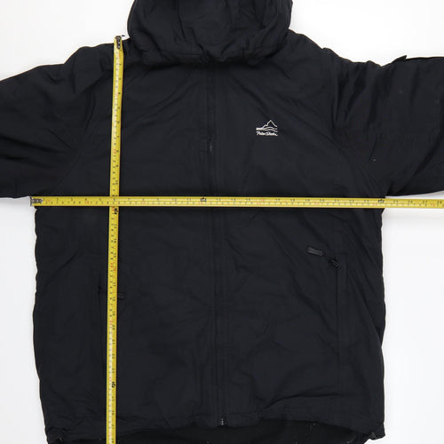 Peter Storm Men's Black XL Waterproof Hooded Parka Jacket