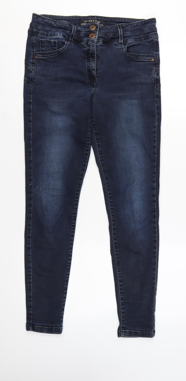 Next Women’s Blue Lift Slim & Shape Skinny Jeans Size 14R