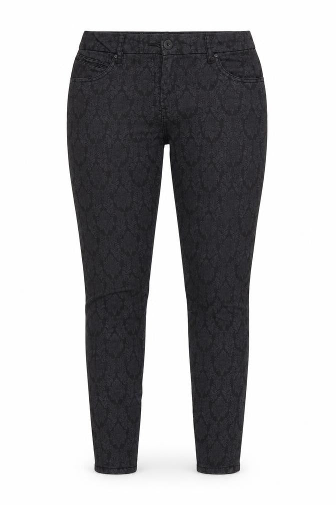 Front view of Next Women’s Black Skinny Jeans, size UK 10, Regular Stretch Denim