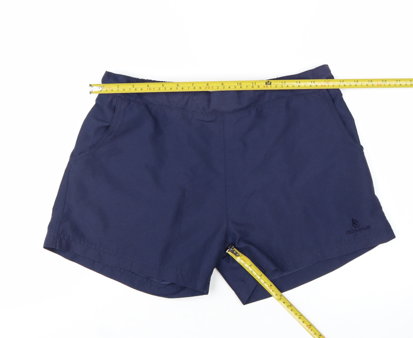 Olympus Sport Women's Navy Blue Size 14 Athletic Shorts
