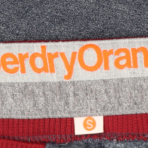 Superdry Men’s Grey Slim Fit Joggers Size S Elastic Waist