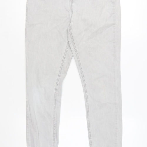 Primark Women Grey Skinny Jeans Size 14 Stretch Denim Co.