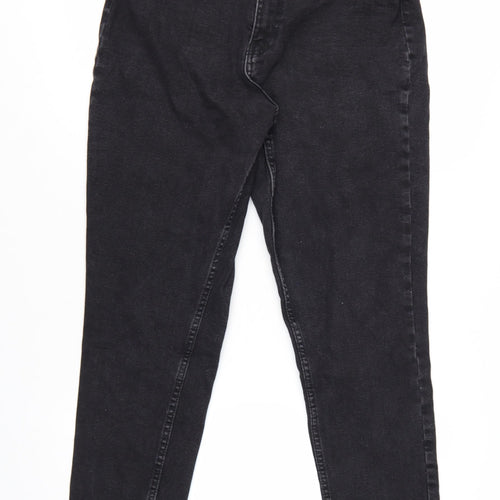 Primark Women’s Black Skinny Jeans Size 12 Mid Rise Denim