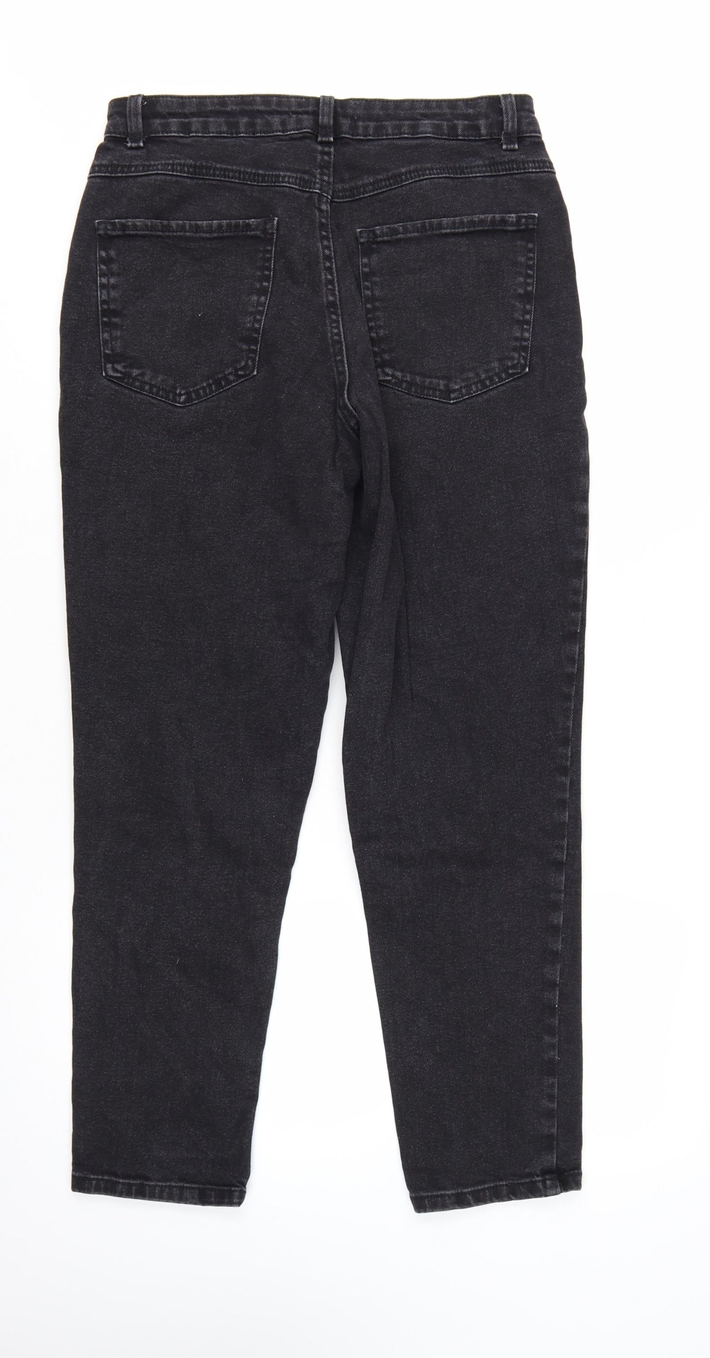 Primark Women’s Black Skinny Jeans Size 12 Mid Rise Denim