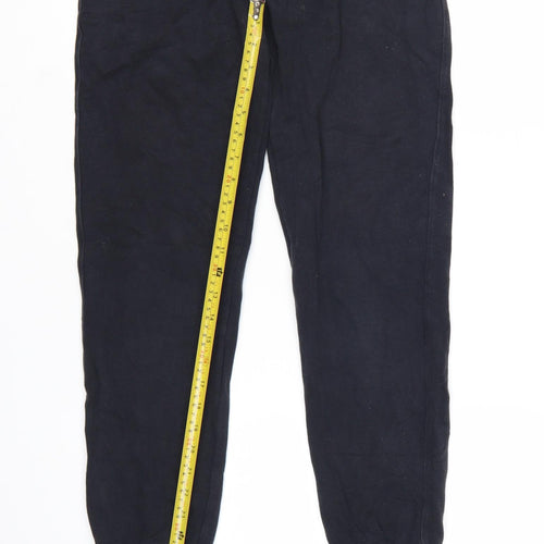 Champion Women Black Small Jogger Sweatpants Cotton Blend