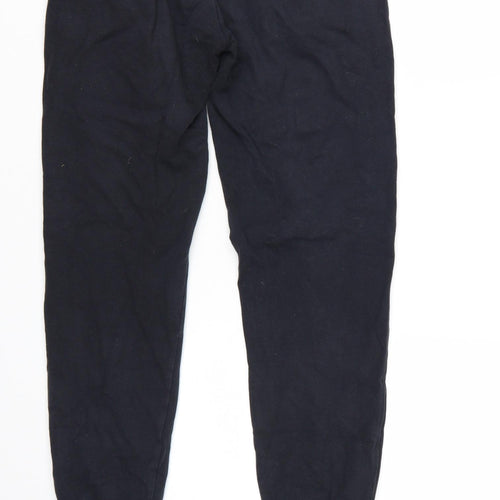 Champion Women Black Small Jogger Sweatpants Cotton Blend