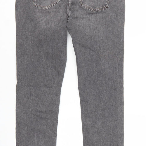 The Lily Women's Grey Slim Fit Skinny Jeans Size 14