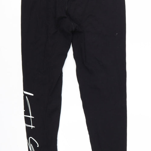 Miso Womens Black Size 14 Ankle High Rise Stretch Leggings