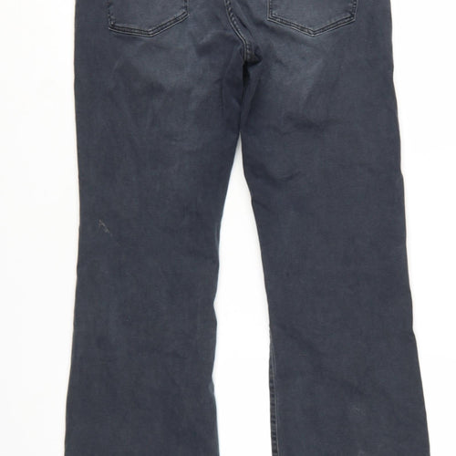 Next Women Grey Bootcut Jeans Size 16 Lift Slim & Shape