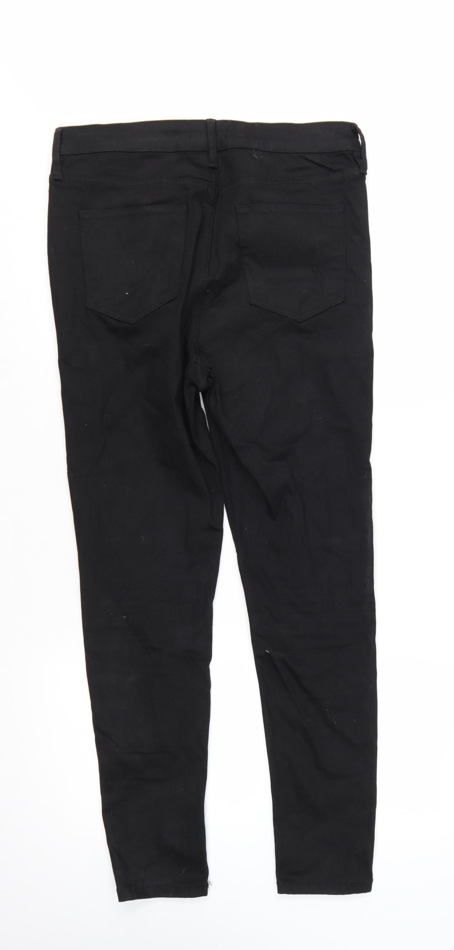 F&F Women's Black Skinny Stretch Jeans Size 14R