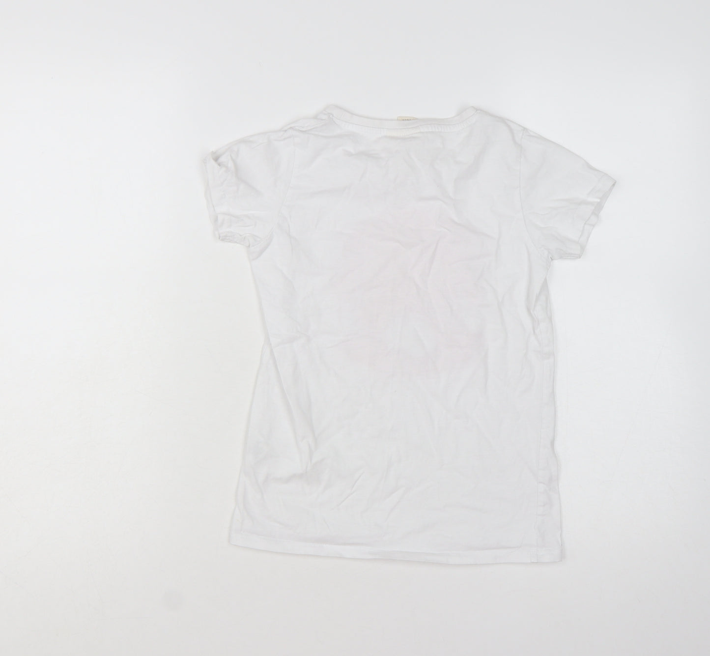 Saltrock Girls White Let's Be Mermaids Graphic Cotton T-Shirt Age 11-12