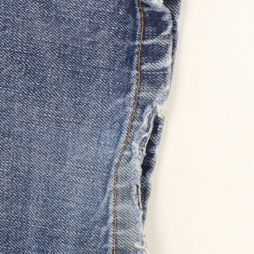Next Men's Blue Straight Jeans 34W 33L Cotton Denim Classic Fit