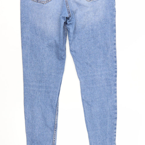 New Look Women Blue Size 14 Jegging Jeans Slim Fit Soft Stretch Denim