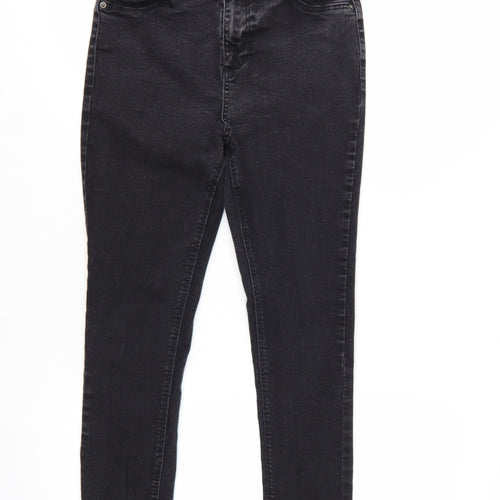 George Women's Black Skinny Jeans Size 10 Short Fashion Fit