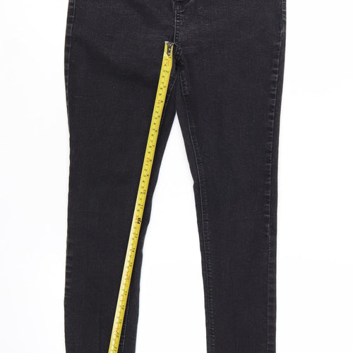 George Women's Black Skinny Jeans Size 10 Short Fashion Fit