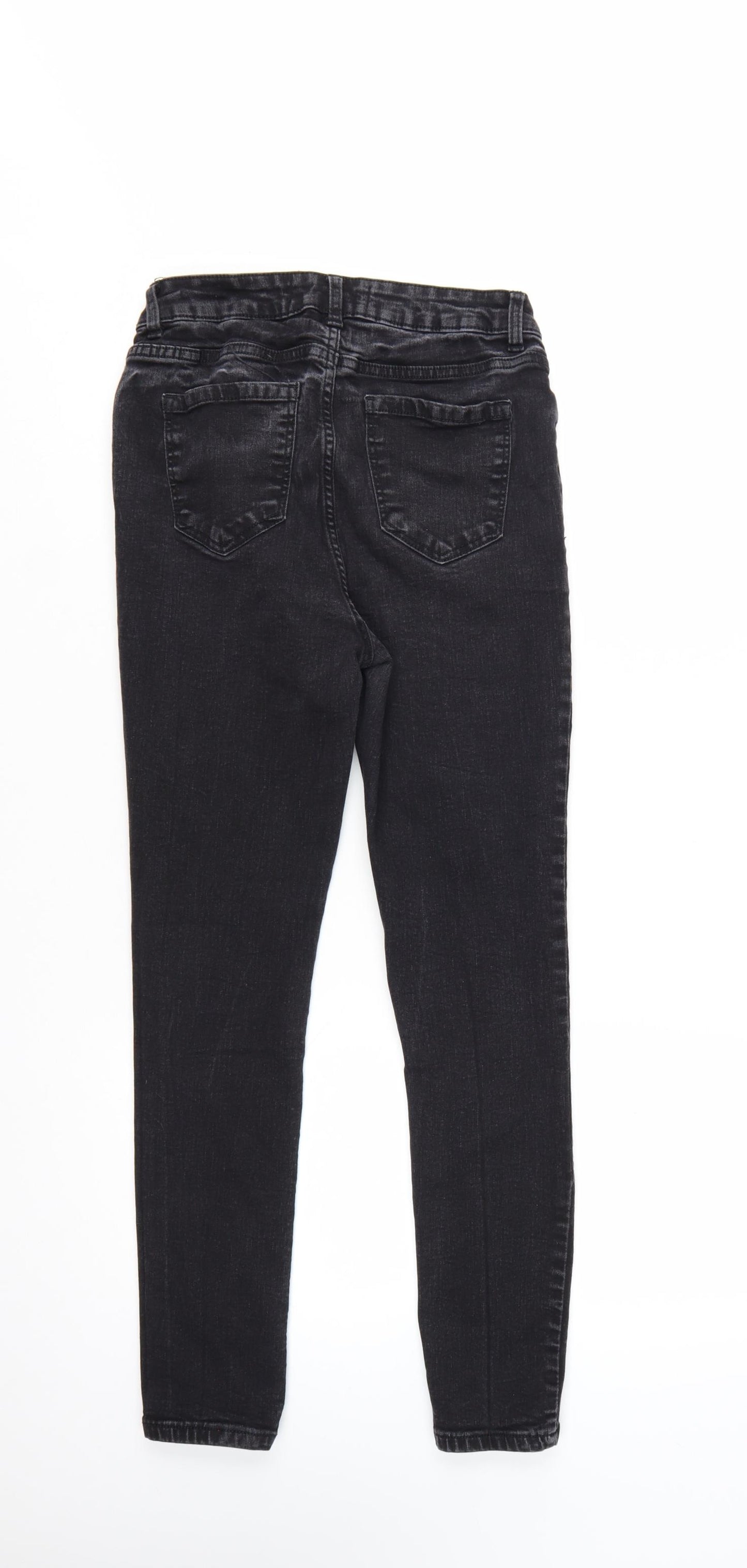 George Women's Black Skinny Jeans Size 10 Short Fashion Fit