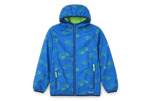 Regatta Boys Blue Hooded Windbreaker Jacket 11-12 Years Water Resistant
