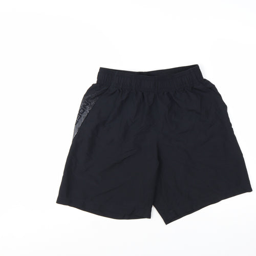 Under Armour Mens Black M Athletic Quick Dry Gym Shorts