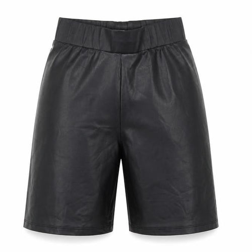 Topshop Women's Black Size 8 Stretch Biker Shorts