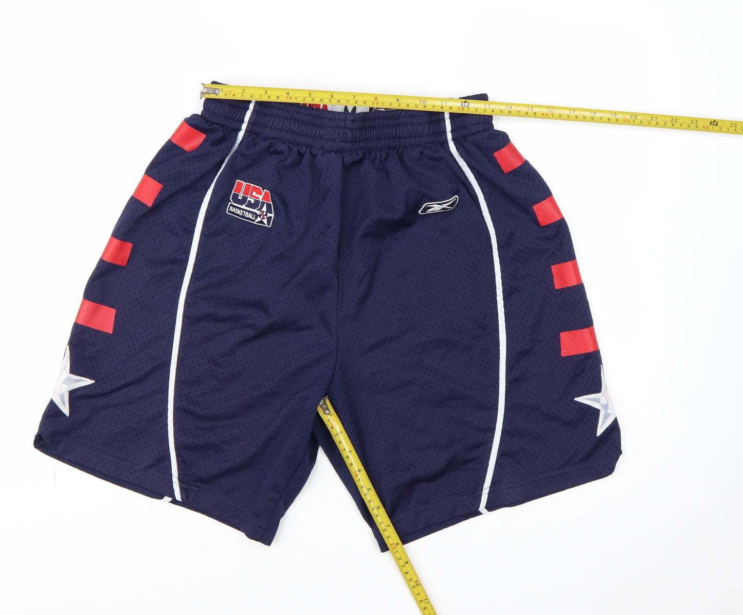 Reebok USA Basketball Men's Blue Athletic Shorts Size M