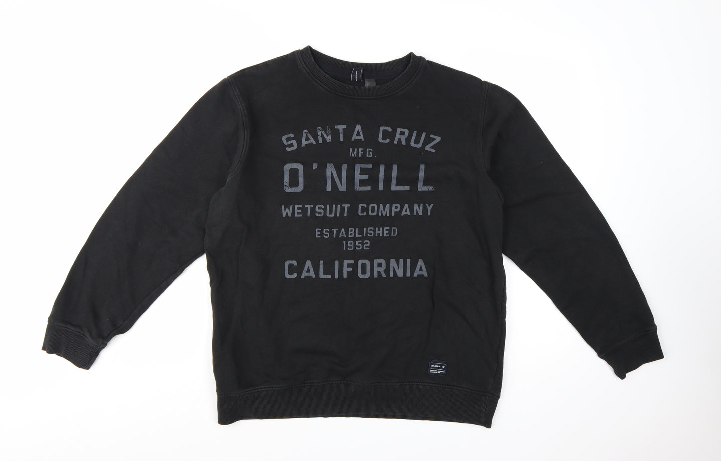 O'Neill Mens Black XL Pullover Sweatshirt California Graphic