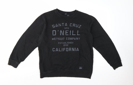 O'Neill Mens Black XL Pullover Sweatshirt California Graphic