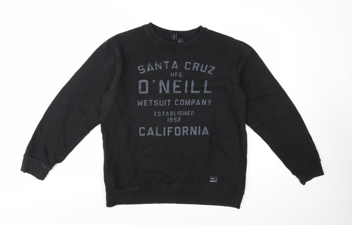 O'Neill Mens Black XL Pullover Sweatshirt California Graphic