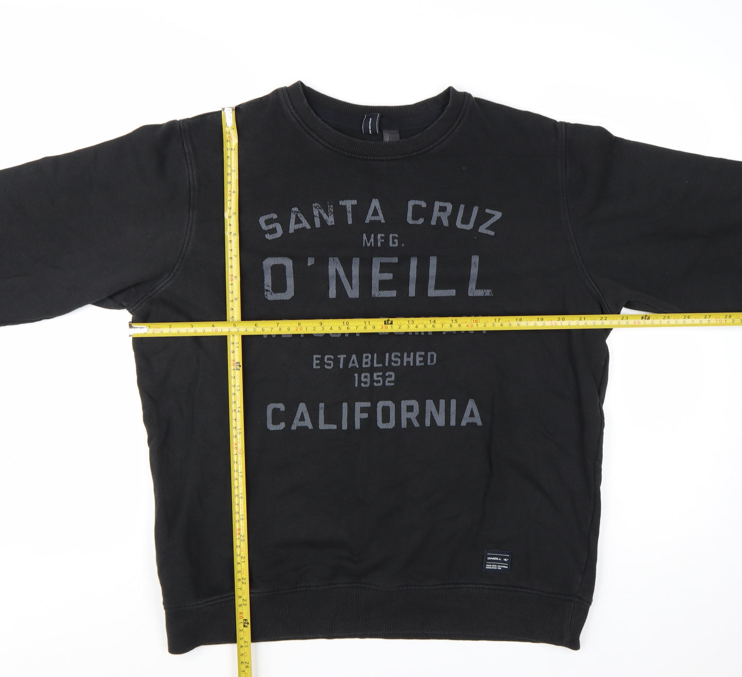 O'Neill Mens Black XL Pullover Sweatshirt California Graphic