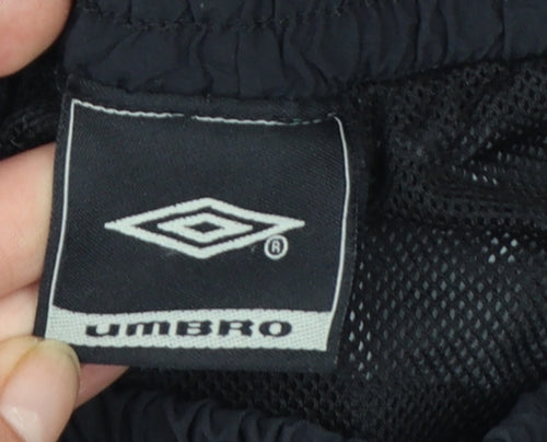 Umbro Men's Black XL Athletic Football Shorts Lightweight