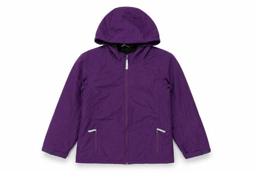 Hi Gear Girls Purple Hooded Rain Coat Jacket 7-8 Years Waterproof Lined