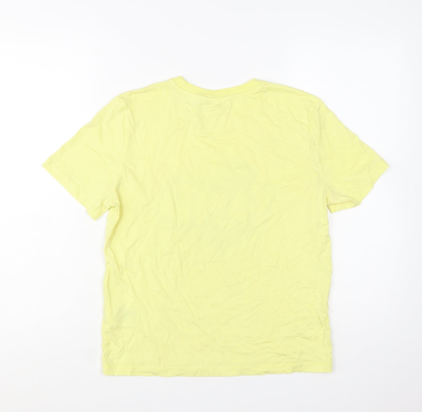 H&M Women’s Yellow Fanta Lemon Graphic T-Shirt Size S