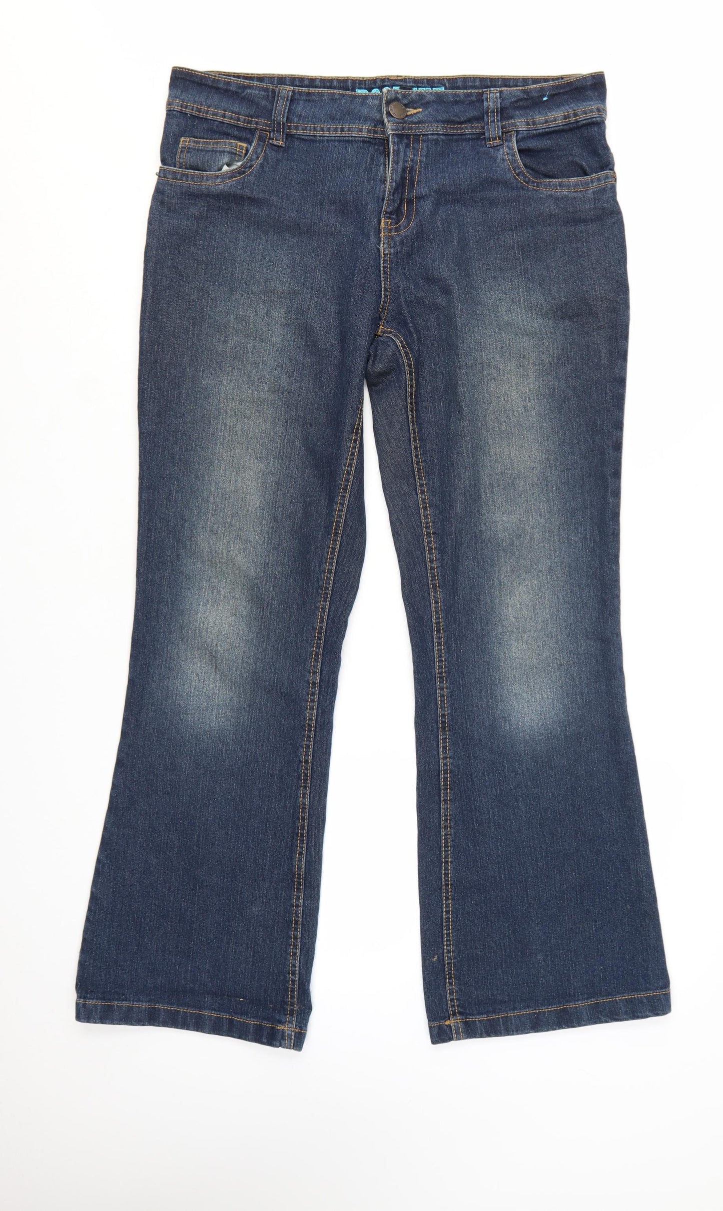 Denim Co Women’s Blue Bootcut Jeans Size 16 Regular