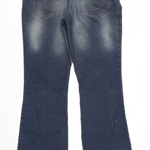 Denim Co Women’s Blue Bootcut Jeans Size 16 Regular