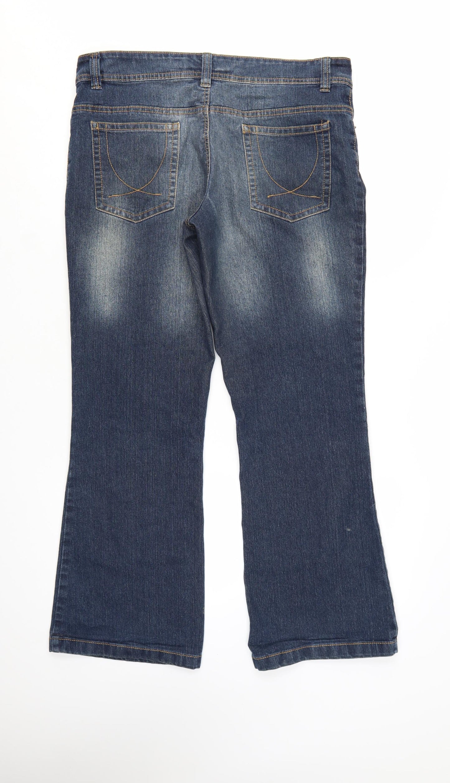 Denim Co Women’s Blue Bootcut Jeans Size 16 Regular
