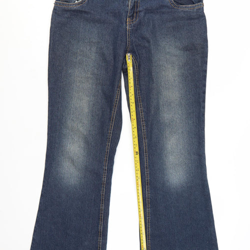 Denim Co Women’s Blue Bootcut Jeans Size 16 Regular