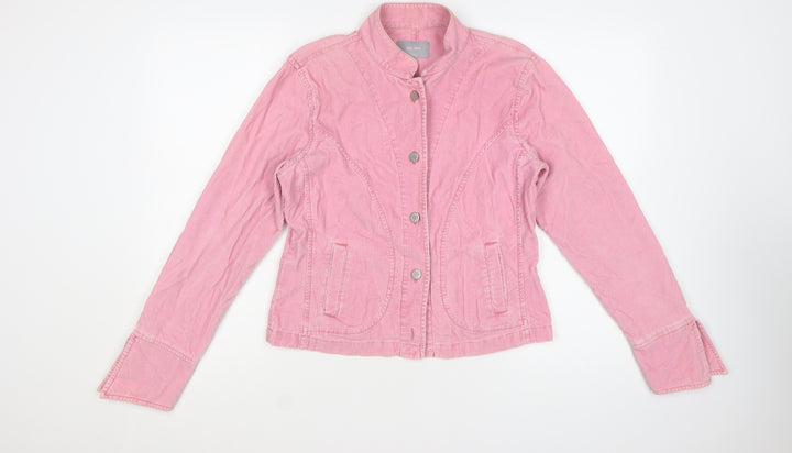 Marks and Spencer Per Una Pink Corduroy Women’s Jacket Size 12