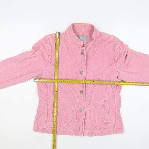 Marks and Spencer Per Una Pink Corduroy Women’s Jacket Size 12