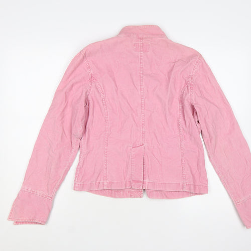 Marks and Spencer Per Una Pink Corduroy Women’s Jacket Size 12
