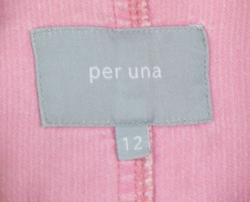 Marks and Spencer Per Una Pink Corduroy Women’s Jacket Size 12
