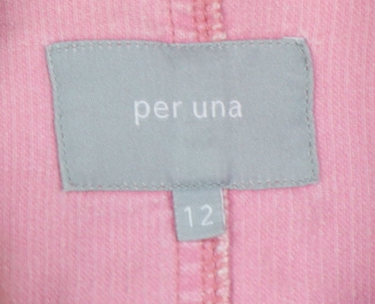 Marks and Spencer Per Una Pink Corduroy Women’s Jacket Size 12