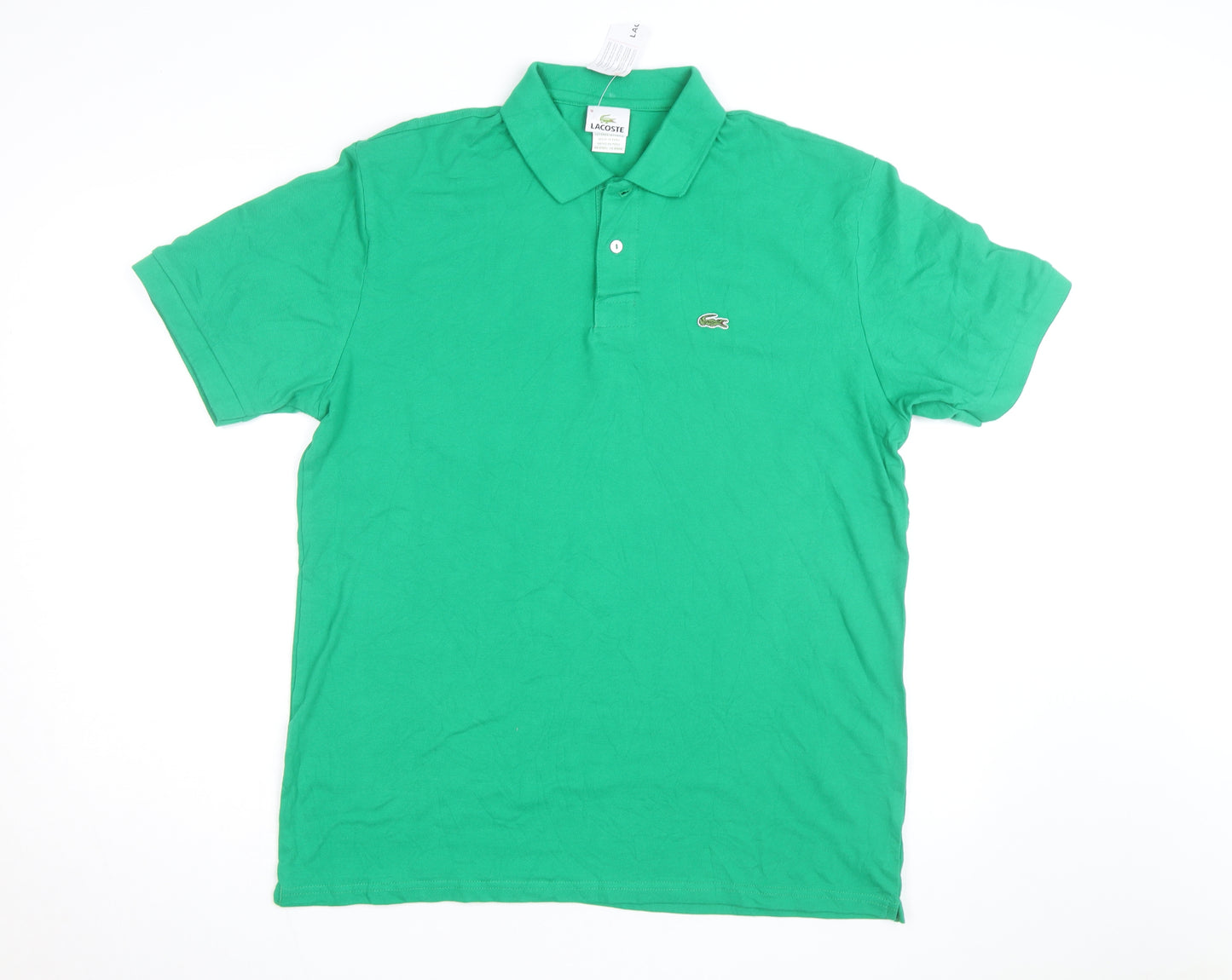 Lacoste Men's Green 3XL Classic Fit Cotton Polo Shirt