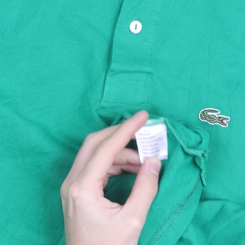 Lacoste Men's Green 3XL Classic Fit Cotton Polo Shirt