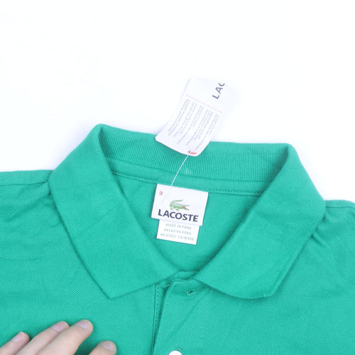 Lacoste Men's Green 3XL Classic Fit Cotton Polo Shirt
