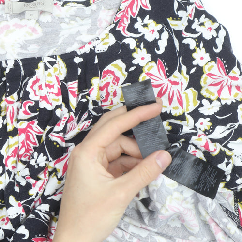 Hobbs Women’s Multicoloured Floral Jersey Tunic Blouse Size M