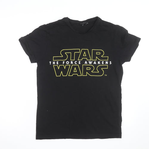 Star Wars The Force Awakens Black Men's Medium Graphic T-Shirt