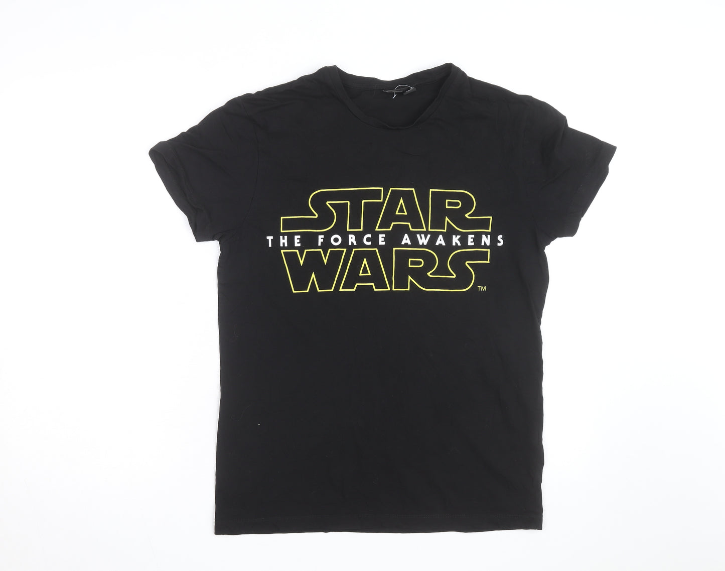 Star Wars The Force Awakens Black Men's Medium Graphic T-Shirt