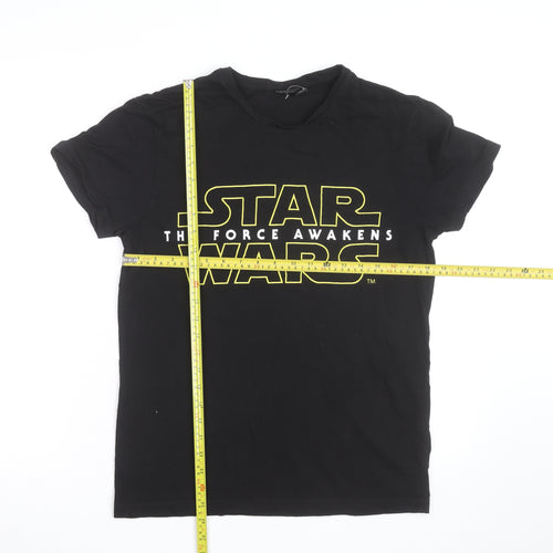 Star Wars The Force Awakens Black Men's Medium Graphic T-Shirt
