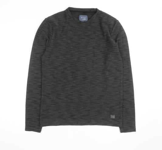 Blend Men's Grey Medium Crew Neck Knit Pullover Jumper